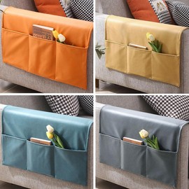 Whakano Armchair Protector with 2 Pockets, Armrest Covers for Relaxing Chair, Armrest Protector, Waterproof Armchair Protector, Armchair Covers for Office Chairs, Home TV Chair, Sofa, Chair, 50 x 110