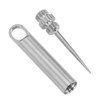 Portable Titanium Toothpicks Reusable Metal Pocket Toothpicks for Picnic Camping
