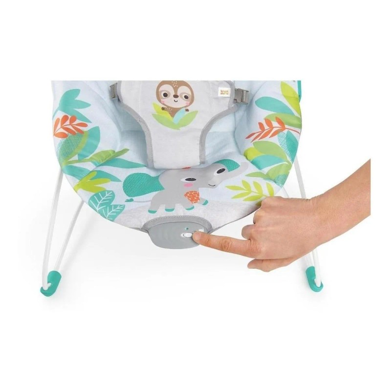 Bouncer Mecedora Bright Starts Safari Fun Vibrador