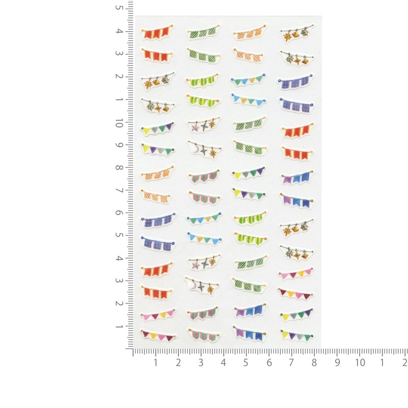 Daily Record Sticker [Frame Pattern] Notebook Decor 82570006