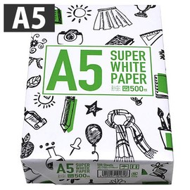 Kirat Copy Paper, Super White Paper, High White, A5, 500 Sheets