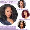 Jerry Curly Bob Wig Human Hair 10 Inch 13x4 Middle