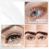 Waterproof White Eye lash Mawhitescara Long lasting Charming Voluminous Cruelty