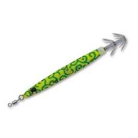 ジークラック(GEECRACK) エギ 泥棒スッテスリム 12号 106mm 約45g 唐草/イエロー #002 ルアー