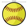 Sports Athlete Softball Car Magnet, 5 3/4 Inch