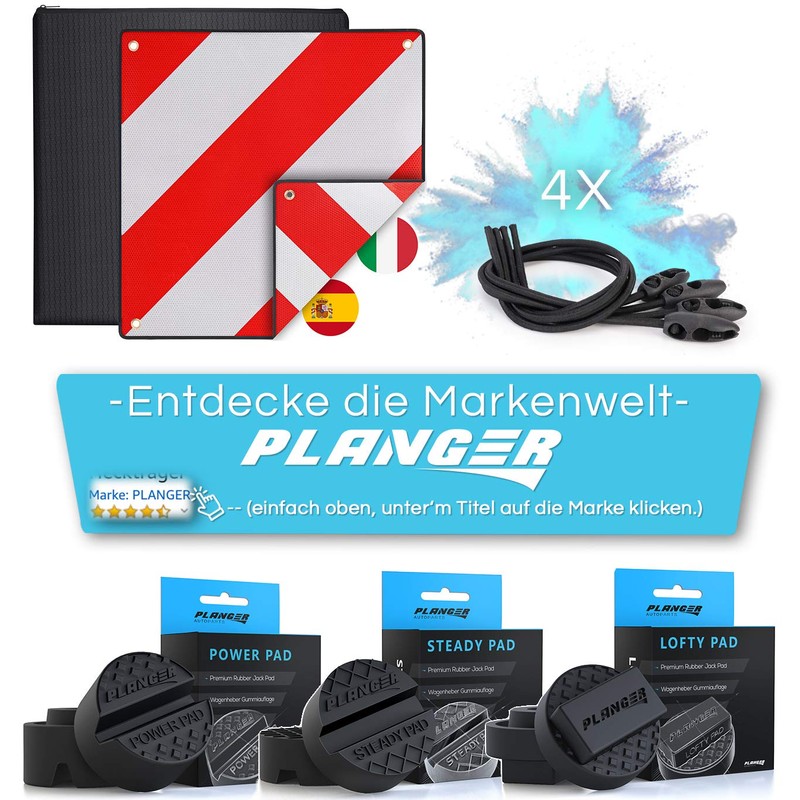 PLANGER Protective Cover for Warning Sign Italy and Spain 53