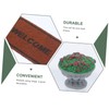 SUPVOX 1 Set Mini House Models Realistic Park Scene Decor