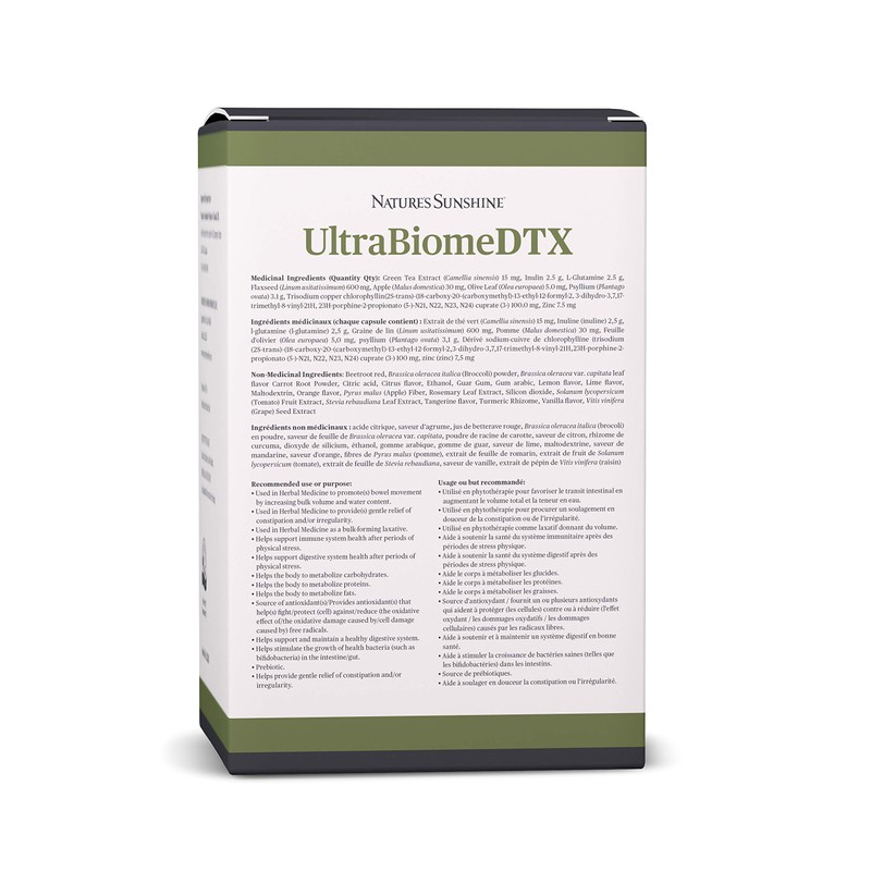 Nature's Sunshine, UltraBiome DTX 30 Packets
