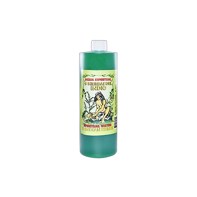 1 Bottle 9 Indian Herbs Spiritual Water-9 HIERBAS DEL Indio
