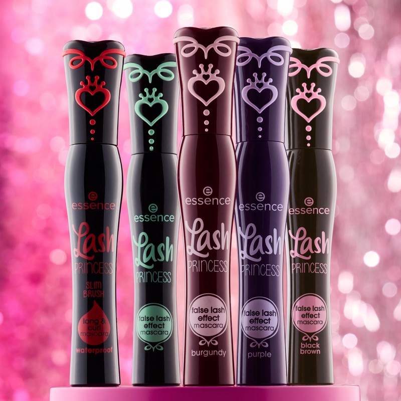 essence Lash PRINCESS false lash effect mascara purple, volumizing, false