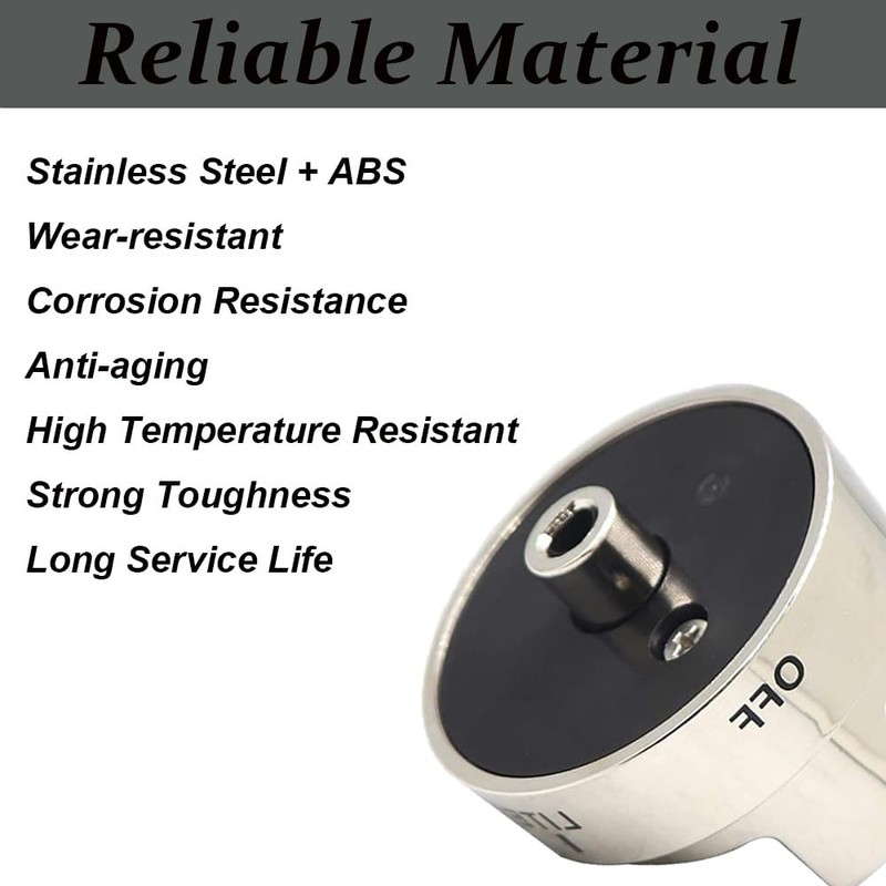 Ofen-Herdknopf, Range Burner Control Knob, Switch Control Stove Adapter Knob,