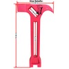 Viefow 4-in-1 Emergency Wrench, One-Piece for Gas Water Shutoff &