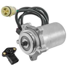 Caltric Power Control Motor w/ Angle Sensor for Honda Rancher 350 TRX350TE 2x4 2002-2006