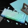 JOLINTAL Gradient Lake Blue Keycaps 121 Keys, Shine Through PBT