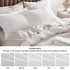 Bedsure Cotton Duvet Cover Queen - 100% Cotton Waffle Weave