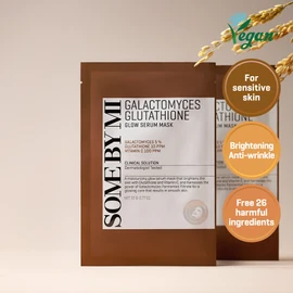 SOME BY MI Galactomyces Glutathione Glow Serum Mask Sheet 1ea - SOME BY MI Galactomyces Glutathione Glow Serum Mas