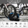 VEIZUN Motorcycle Lock Chain Wire Bicycle Steel Tire Lock φ(Diameter)