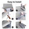 Upgraded Cat Scratch Furniture Protector,Cat Scratch Sofa Arm Sheild with