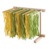 Eppicotispai Natural Beechwood Collapsible Pasta Drying Rack 10+ Sq Ft