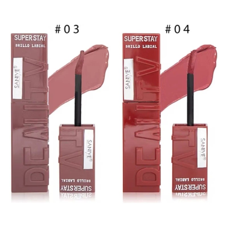 Saniye Super Stay Labial Liquido Mate