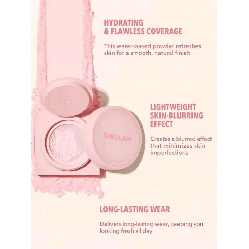 Sheglam Base de maquillaje en polvo Sheglam Sheglam Fijador Polvo