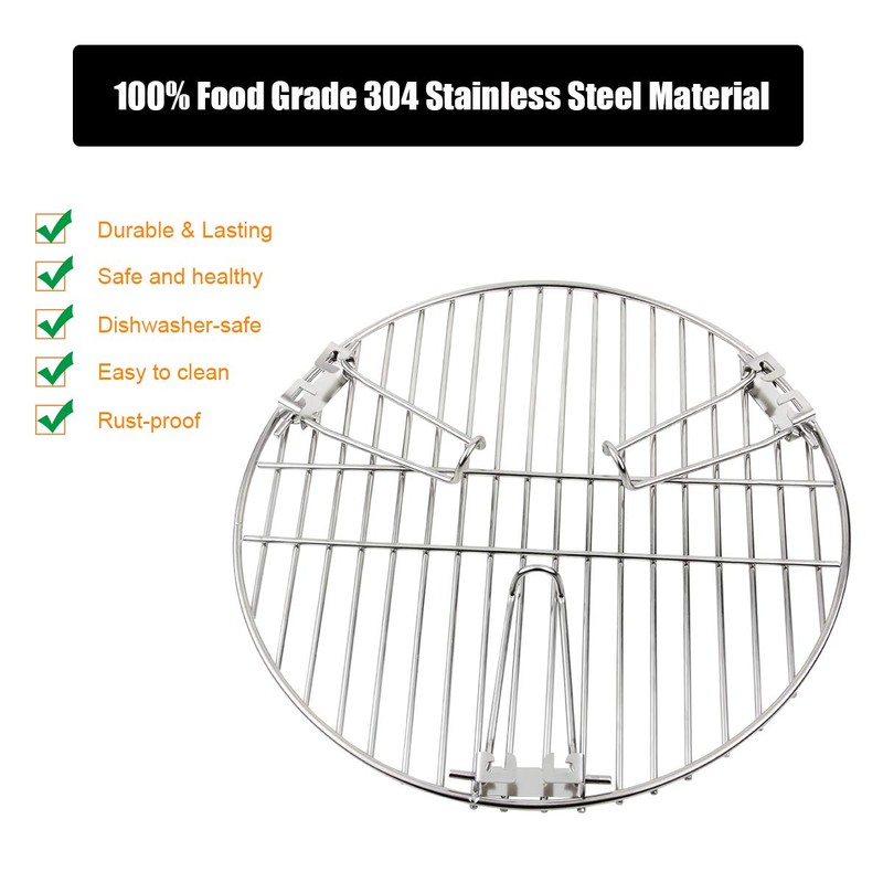 Mydracas Grill Expander Rack Stack Rack Expansion Grilling Rack Stainless
