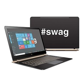 MightySkins Skin Compatible with HP Spectre 13" (2016) – Swag | Protective, Durable, and Unique Vinyl Decal wrap Cover | Easy to Apply, Remove, and Change Styles | Made in The USA