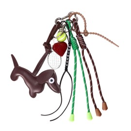 Georgie Porgy Handbag Accessories Bag Pendant for Women Adults Ladies Bags Charm School Bag Backpack Sports Bag Cute Keyring Birthday Gift for Girls, dog tennis friends