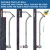 High Pressure Handheld/Rain 82-mode 3-way Shower Head Combo with 25.75"