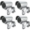 BW CCTV Dummy Camera 4 x Fake Dummy Camera Home