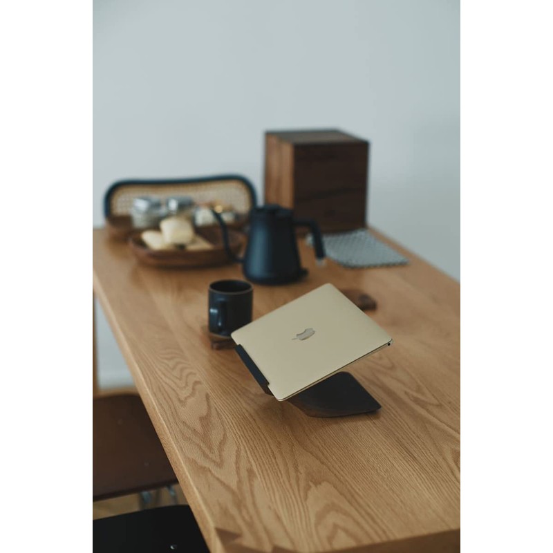 KASDON Laptop Stand, Laptop Stand, Ergonomic Design, Improves Posture, Relieves