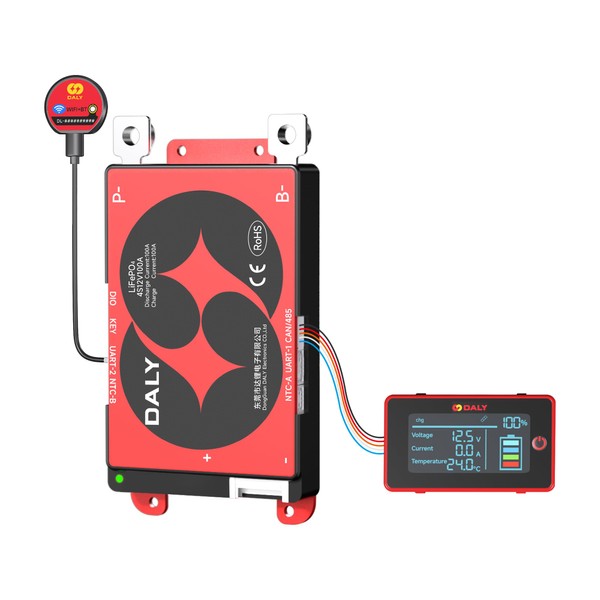 DALY BMS 12V 4S 100A Display - Smart BMS with