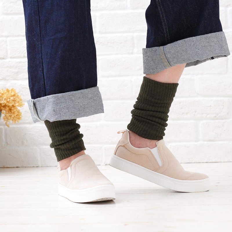 Suzuki Socks, Rice Bran, Wrist, Ankle Warmer, apricot