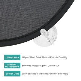 ACELIFE Car Window Shades for Baby, Car Sun Shade for Baby Kids with UV Protection, Sun Visor for car, Sun Screen for Car Window Baby,Side Window Car Sunshades with Cute Animal Motifs, 45 * 35.5 cm