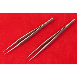 Unbranded Titanium Tweezers Set of 2 Tweezer #5 #3 Watchmaker Watch Clock Jewelry Repair