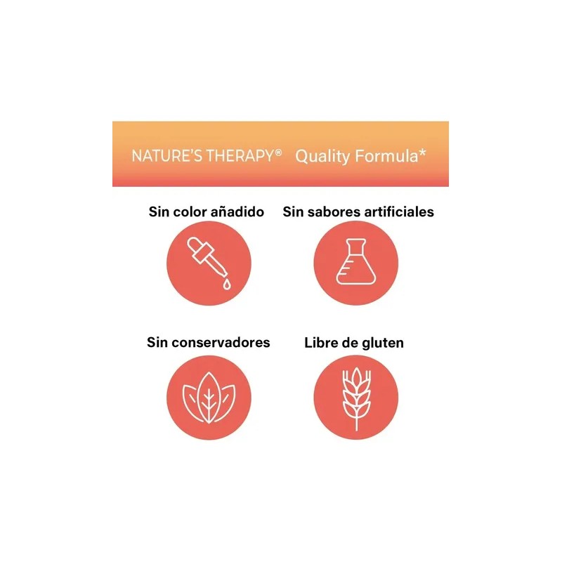 Nature's Therapy Enzimas Digestivas, Probioticos,Flora Intestinal Sana 80 Mill, Sin