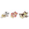 Sunstar Stationery Atsube Animal Crossing Clip Acrylic Clip Set, Blue,