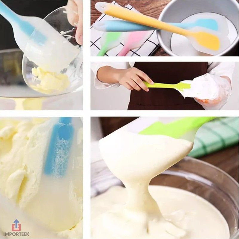 Importeek Espatula Miserable Silicon Reposteria Cocina Hornear Decorar