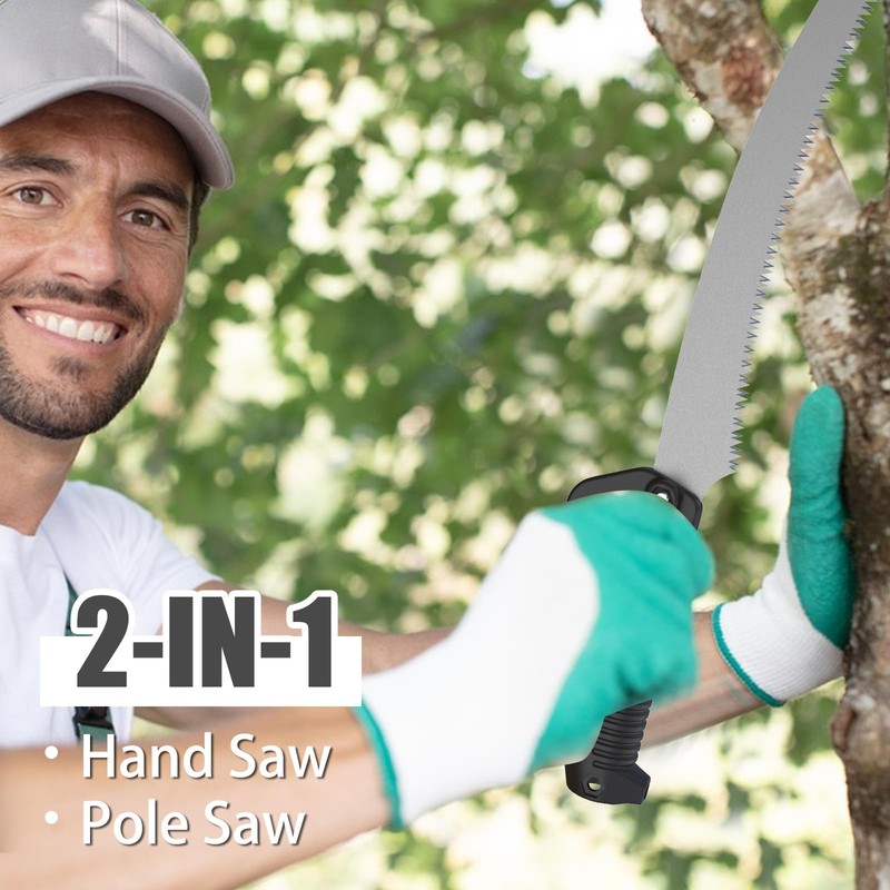 Karveden 26FT Reach Pole Saws for Tree Trimming with 5-20FT