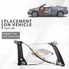 Predep Front Left Driver Side Power Window Regulator Assembly Compatible