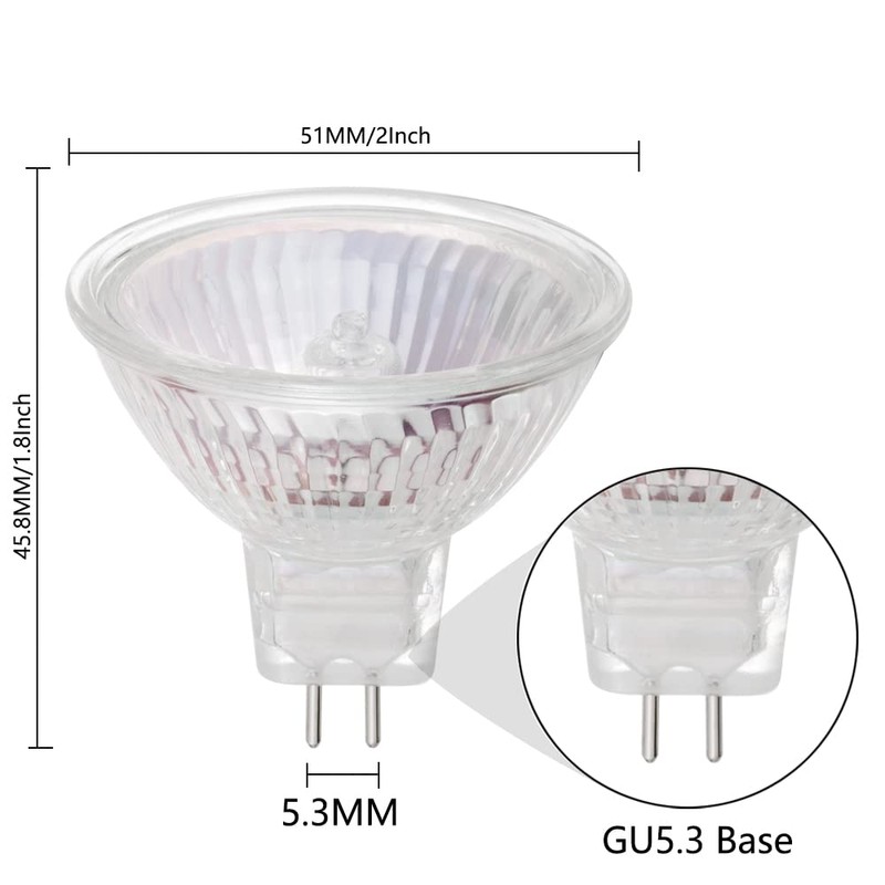 MR16 35W 12V MR16 GU5.3 Halogen Spotlight Warm White Set