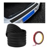 JUSTTOP Car Rear Bumper Protector Guard, Anti-Scratch Anti-Collision Rubber Trunk