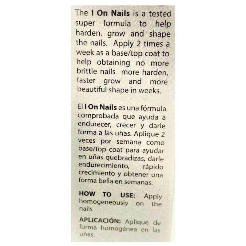 I On Nail Hardener with Calcium & Biotin 0.4 Oz