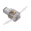Mini Peristaltic Pump Transparent Shell 1ml/min Flow 0.001m Lift Liquid