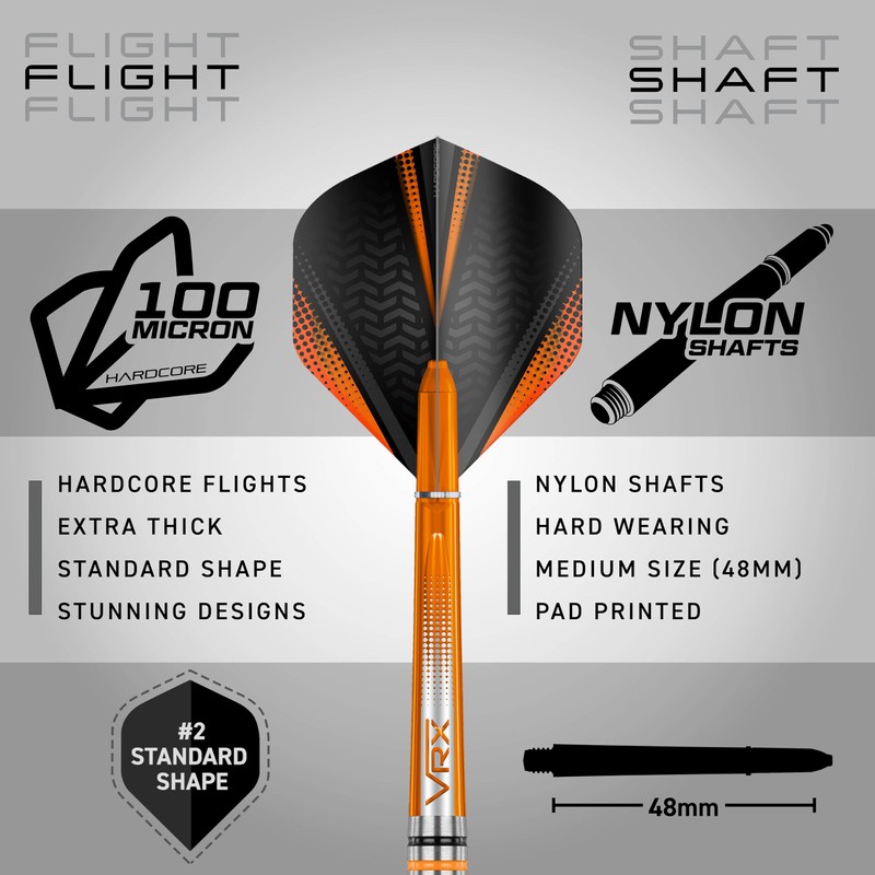 RED DRAGON Amberjack 2 Soft Tip - Juego de dardos