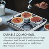 Chicago Metallic Professional 6-Piece Creme Brulee Set with 4 Porcelain