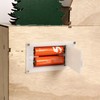 PIONEER-EFFORT Wooden Advent Calendar with LED Lights, 24 Drawers Countdown
