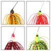 Fishing Lures Spinnerbait, 6pcs Bass Trout Salmon Walleye Hard Metal