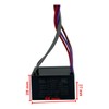 Capacitor Triple 4uf-5uf-6uf Compatible Con Ventilador De Lujo
