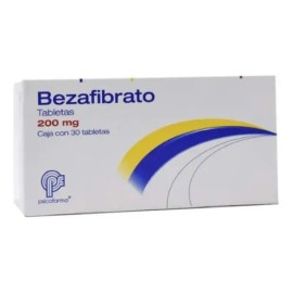 Bezafibrato Tabletas 200 Mg, 30 Tabletas